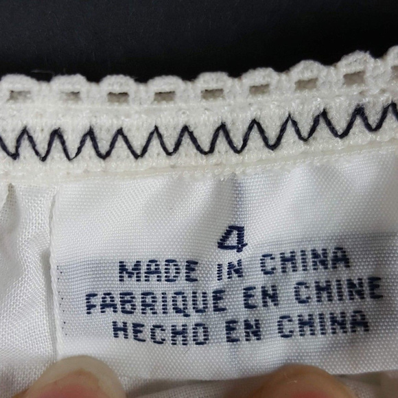 Tommy Hilfiger Women's A Line White Size 4 Skirt - Picture 2 of 5